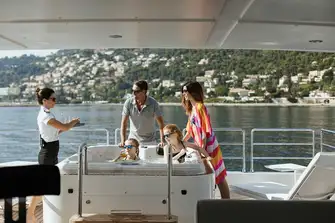 You're better connected to friends and family on a sub-50m yacht, you're not going to lose each other