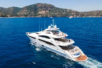 Sub-50m yachts have shallower draft so can explore more widely in places with shallow waters like The Bahamas