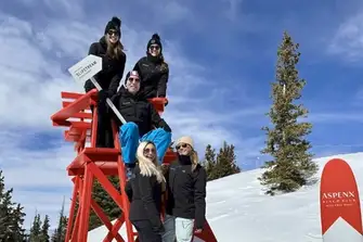 Our team loved spending time with clients old and new at Aspen