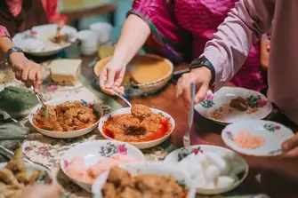 Malaysian cuisine reflects the multi-cultural nature of its people, a mix of Malay, Chinese and Indian with influences from the tribes of East Malaysia and Borneo and, more recently, Eurasian flavours
