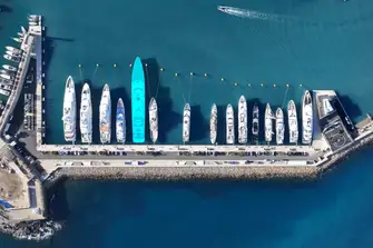 As Joint Central Agent, Burgess also sold the 125m (410ft) IYCA berth A13