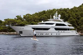 We will be following the progress of LAMMOUCHE next year, not least to see how appealing to clients this switch is, and reporting back to owners of other Burgess-managed yachts