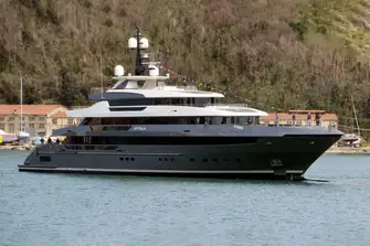 The Sanlorenzo 64 Steel remains the yard's flagship but it will soon be replaced by the 73m unit under construction