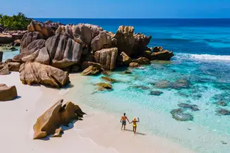 Just you and the crystal-clear Indian Ocean