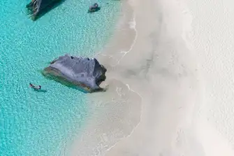 White beaches and clear sea, the Caribbean dream